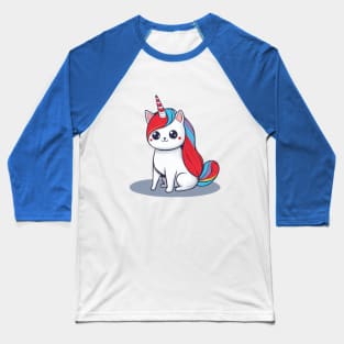 cat unicorn Baseball T-Shirt